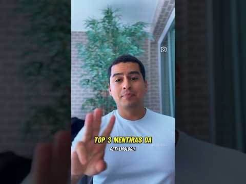 Top 3 mentiras da oftalmologia. Quais dessas vc achava q era verdade? #curiosidades #olhos #visão
