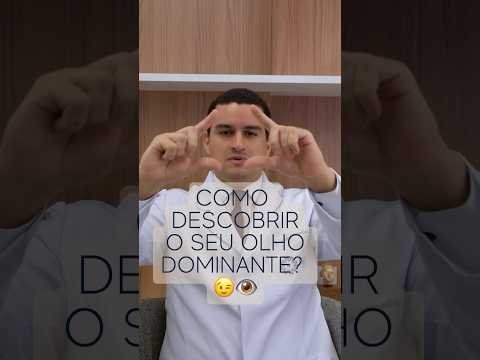 Como descobrir qual o seu olho dominante?