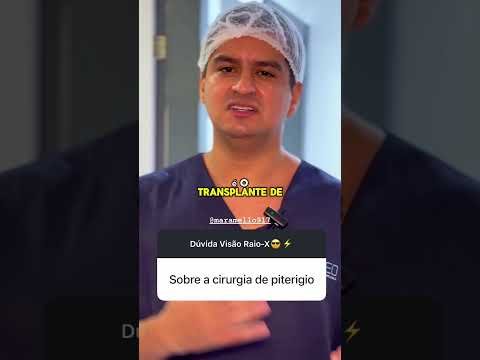 Sobre cirurgia de pterígio