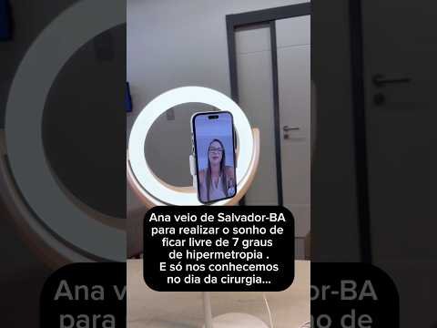 Visão Raio-X além das fronteiras: Ana veio a Aracaju pela primeira vez apenas para fazer a cirurgia.