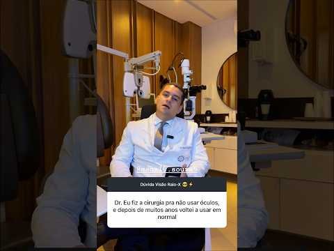 Cirurgia refrativa: meu grau voltou e agora?