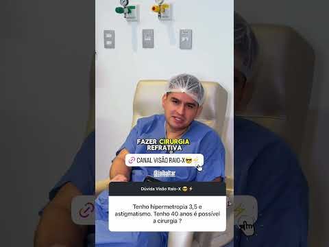 Cirurgia Refrativa: cirurgia após os 40 anos ?